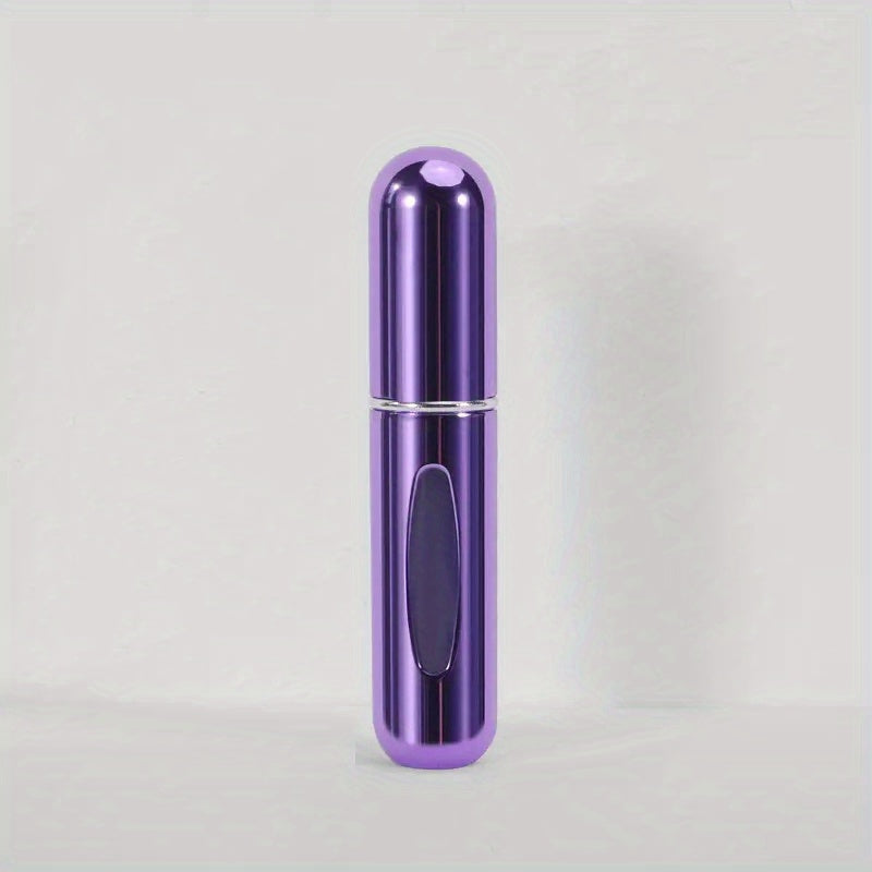 Mini przenośna perfuma wielokrotnego napełniania Aluminium Atomized Spray Cosmetic Bottle ~ Butelka dozownika podróży ~ Butelka perfum Atomizer, do samochodu