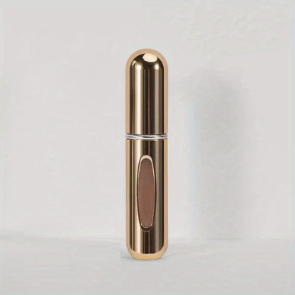 Mini przenośna perfuma wielokrotnego napełniania Aluminium Atomized Spray Cosmetic Bottle ~ Butelka dozownika podróży ~ Butelka perfum Atomizer, do samochodu