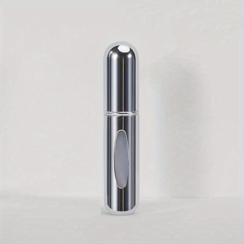 Mini przenośna perfuma wielokrotnego napełniania Aluminium Atomized Spray Cosmetic Bottle ~ Butelka dozownika podróży ~ Butelka perfum Atomizer, do samochodu