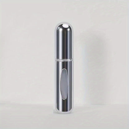 Mini przenośna perfuma wielokrotnego napełniania Aluminium Atomized Spray Cosmetic Bottle ~ Butelka dozownika podróży ~ Butelka perfum Atomizer, do samochodu