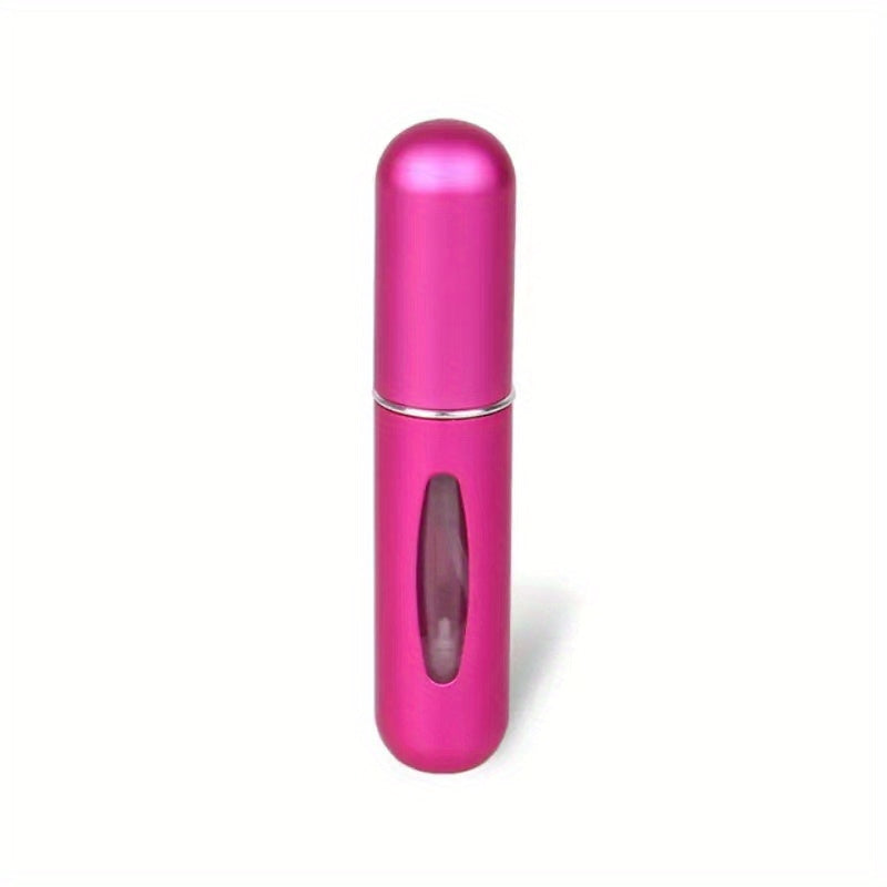 Mini przenośna perfuma wielokrotnego napełniania Aluminium Atomized Spray Cosmetic Bottle ~ Butelka dozownika podróży ~ Butelka perfum Atomizer, do samochodu