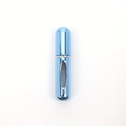 Mini przenośna perfuma wielokrotnego napełniania Aluminium Atomized Spray Cosmetic Bottle ~ Butelka dozownika podróży ~ Butelka perfum Atomizer, do samochodu