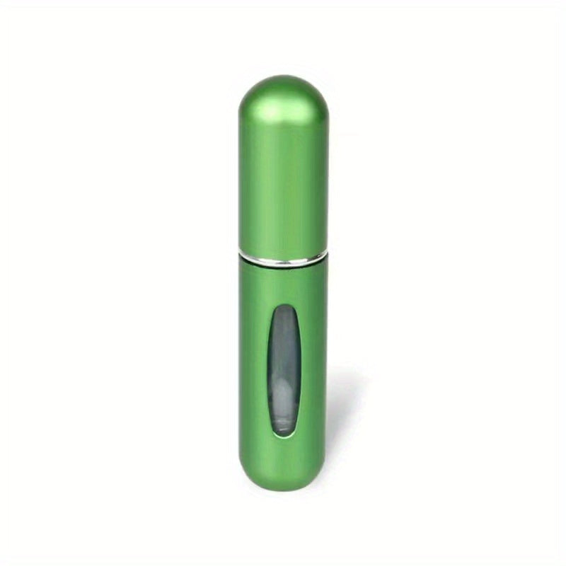 Mini przenośna perfuma wielokrotnego napełniania Aluminium Atomized Spray Cosmetic Bottle ~ Butelka dozownika podróży ~ Butelka perfum Atomizer, do samochodu