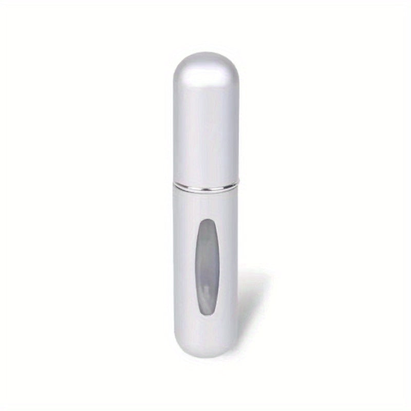 Mini przenośna perfuma wielokrotnego napełniania Aluminium Atomized Spray Cosmetic Bottle ~ Butelka dozownika podróży ~ Butelka perfum Atomizer, do samochodu