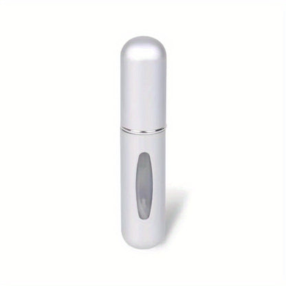 Mini przenośna perfuma wielokrotnego napełniania Aluminium Atomized Spray Cosmetic Bottle ~ Butelka dozownika podróży ~ Butelka perfum Atomizer, do samochodu