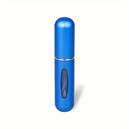 Mini przenośna perfuma wielokrotnego napełniania Aluminium Atomized Spray Cosmetic Bottle ~ Butelka dozownika podróży ~ Butelka perfum Atomizer, do samochodu